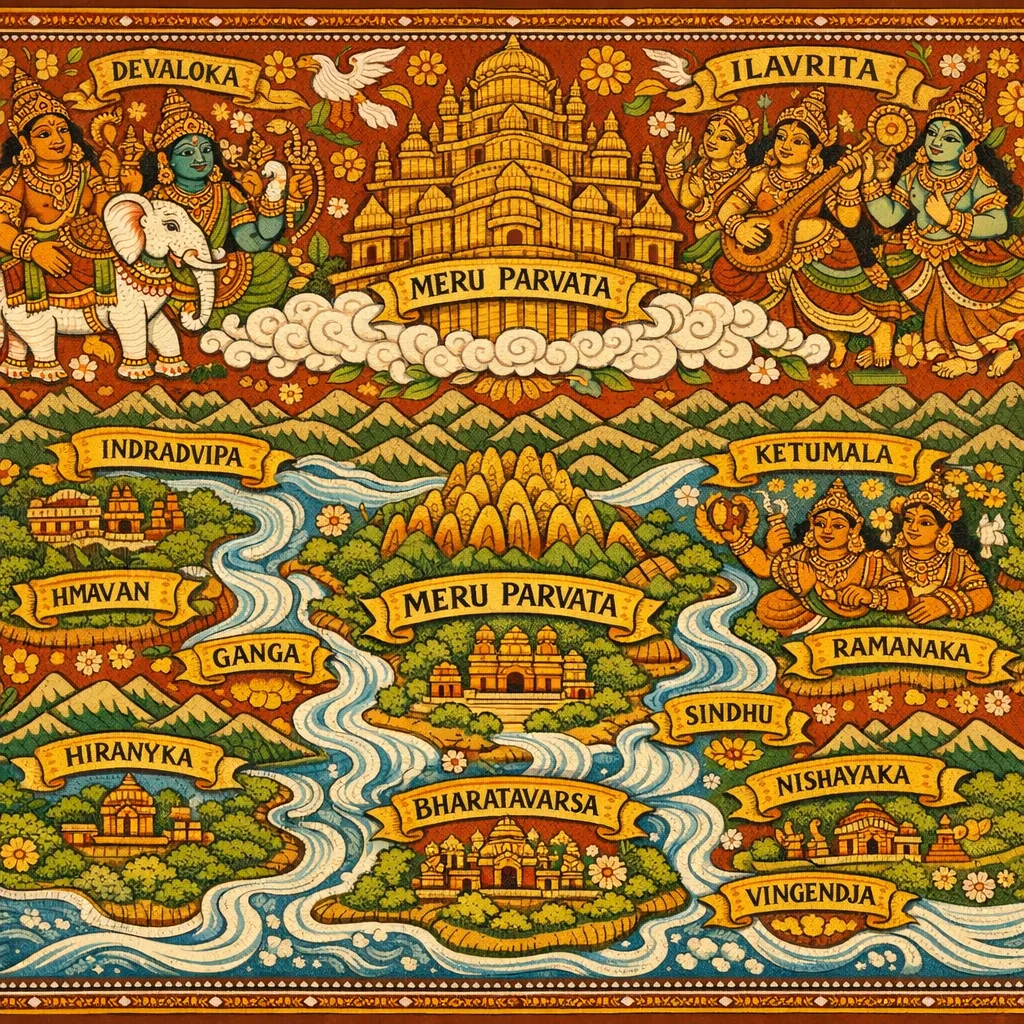 Matsya Purana - Division of Bhārata-varṣa