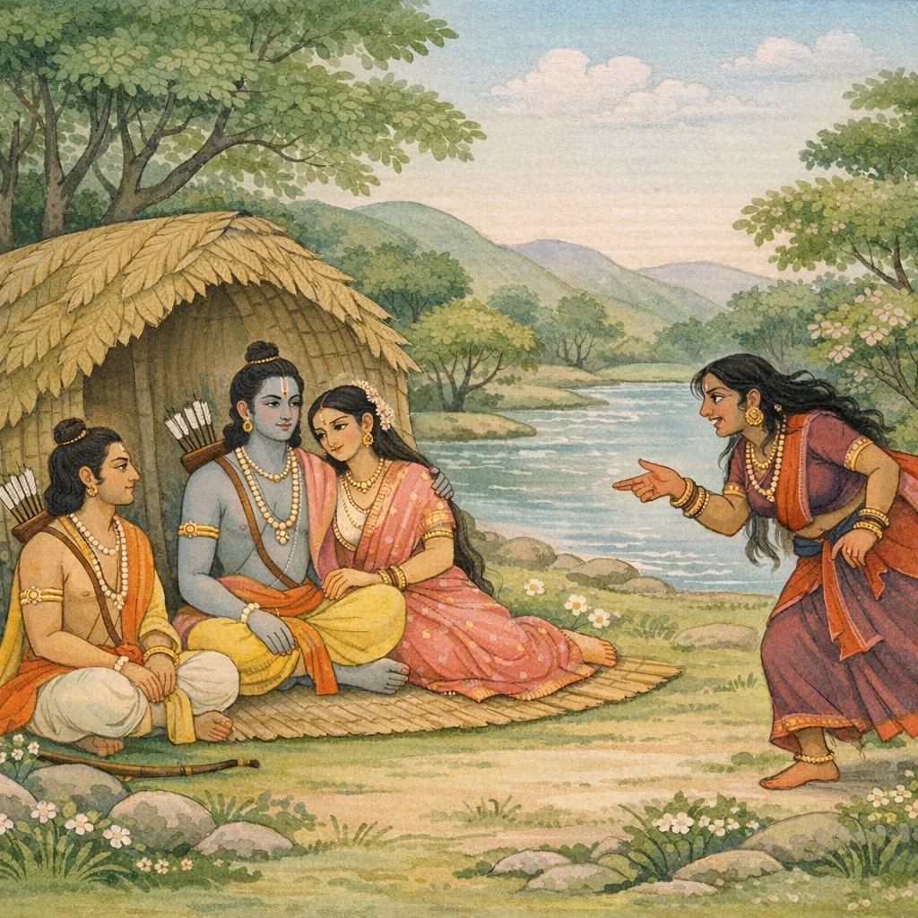 Ramayana Aranya Kanda Sarga 17