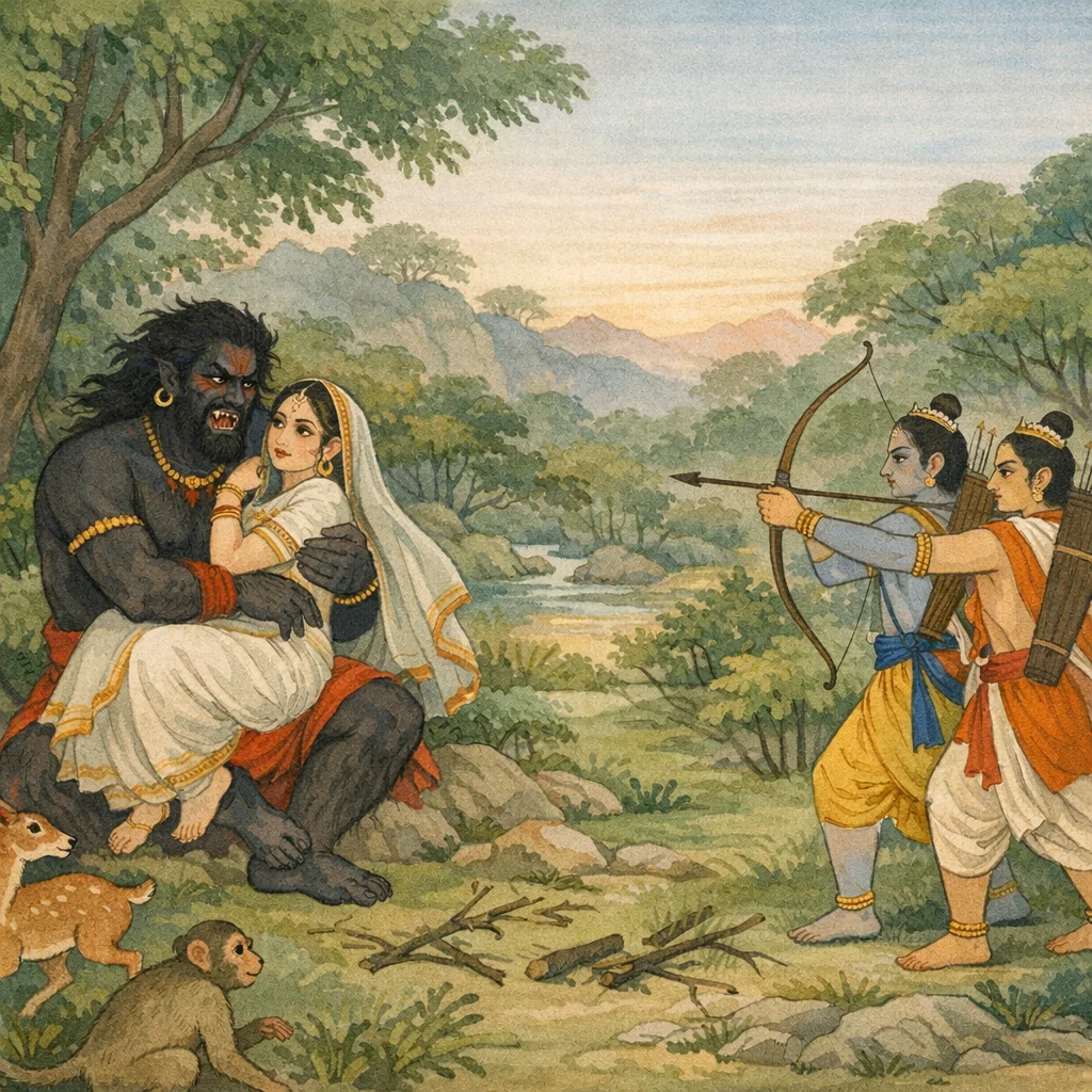 Ramayana Aranya Kanda Sarga 2