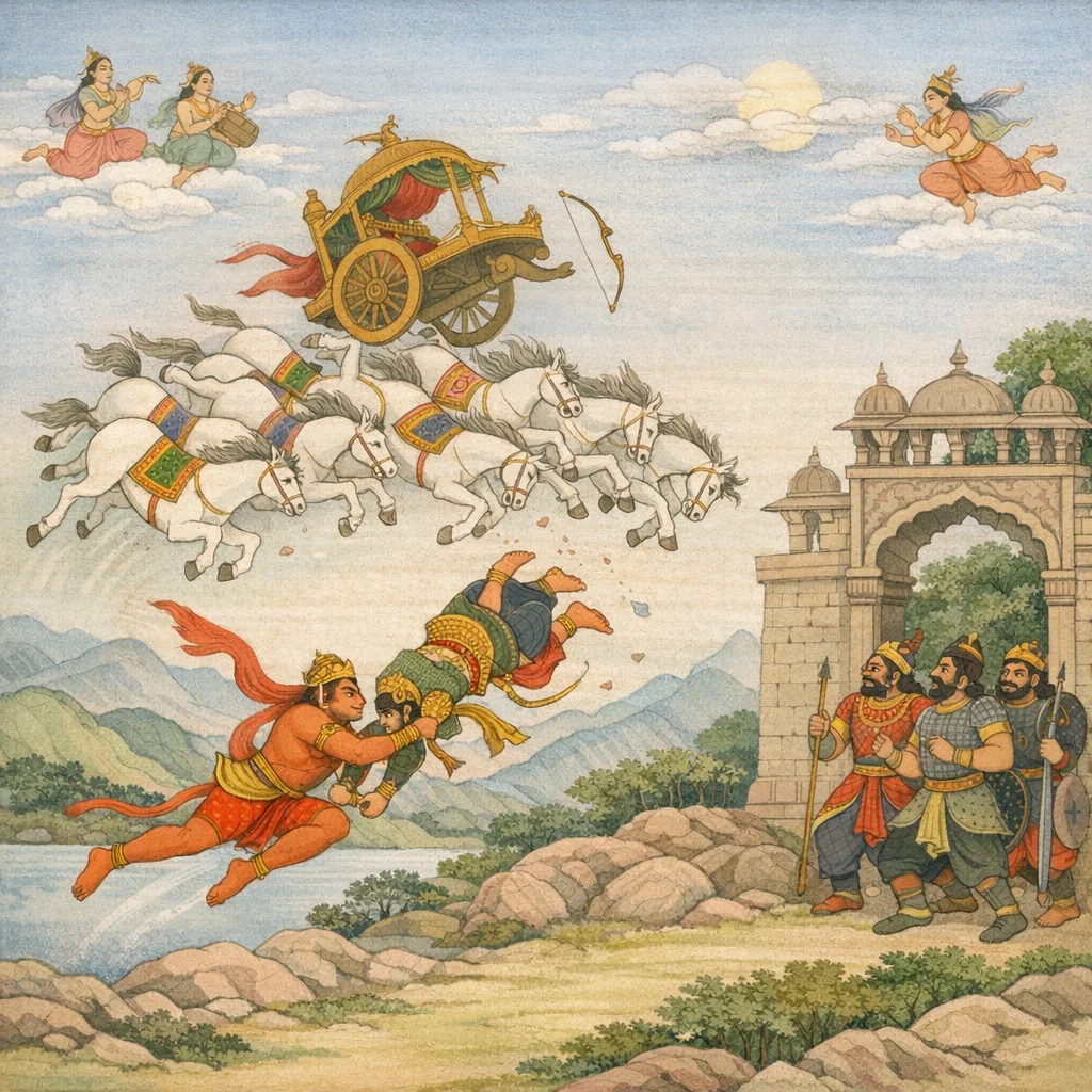 Ramayana Sundara Kanda Sarga 47