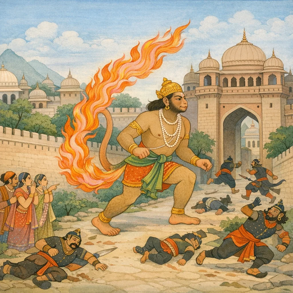 Ramayana Sundara Kanda Sarga 53