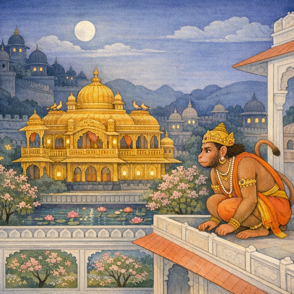 Ramayana Sundara Kanda Sarga 7