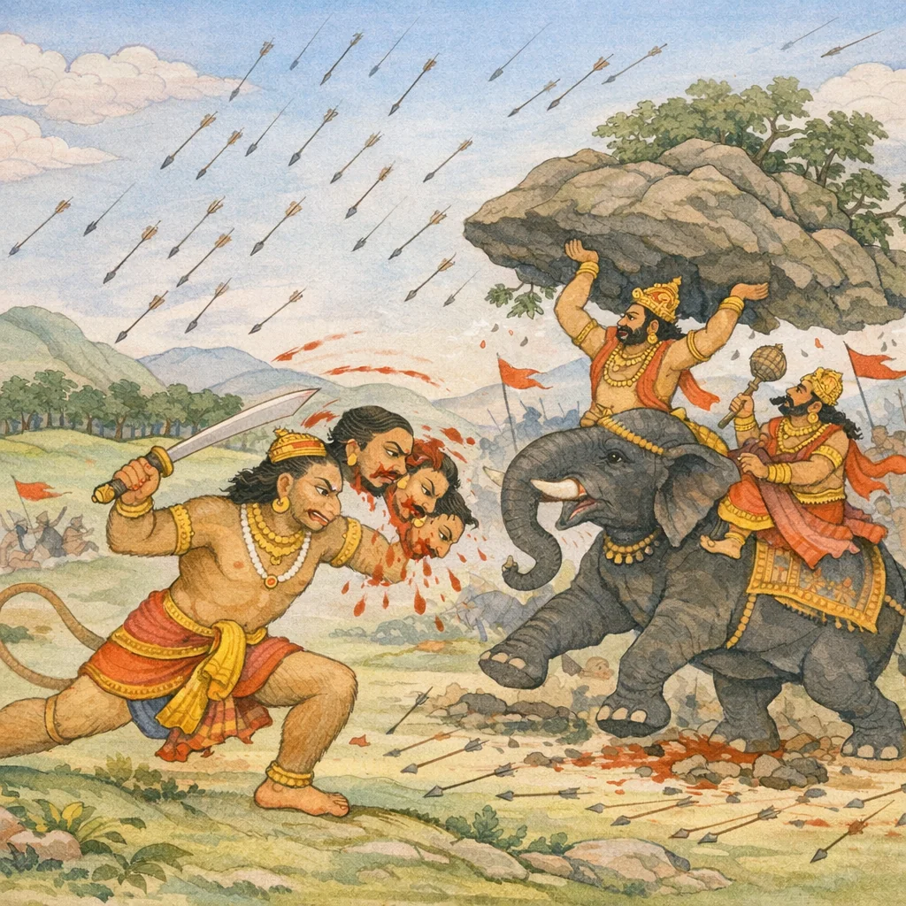 Ramayana Yuddha Kanda Sarga 70